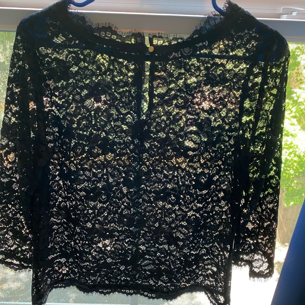 Black Lace Top